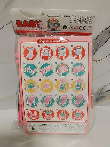 пупс: Игровой набор “Baby – Dress Up / Role-Playing” с куклой и мебелью для — 3