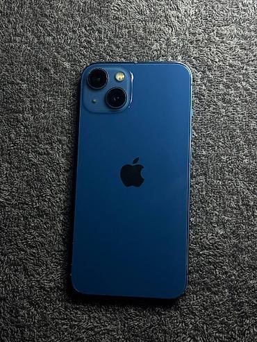 телевизор ч б: IPhone 13 mini, Б/у, 128 ГБ, Синий, Кабель, 100 % — 4