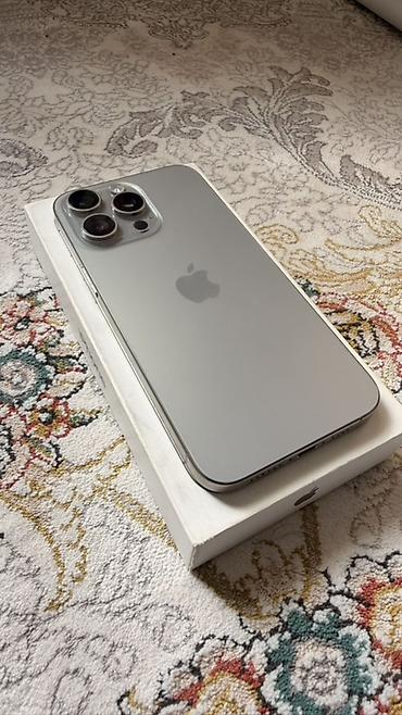 Apple iPhone: IPhone 15 Pro Max, Б/у, 256 ГБ, Natural Titanium, Коробка, 89 % — 8