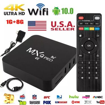 televizor ekranlari: Smart TV boks TV box 8 GB / Android, Ünvandan götürmə, Pulsuz çatdırılma, Ödənişli çatdırılma