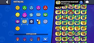 Digər kolleksiyalar: Brawl Stars hesabı – yüksək inkişaf etmiş kolleksiya - Ümumi — 21