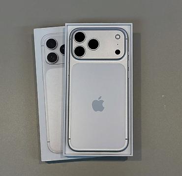 IPhone 17 Pro Max, 256 GB, White Titanium, Zəmanət, Simsiz şarj, Face ID lalafo.az -da IPhone 17 Pro Max, 256 GB, White Titanium, Zəmanət, Simsiz şarj, Face ID