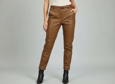 reserved wyprzedaż t shirty: Reserved, Material trousers for women, size M (EU 38)