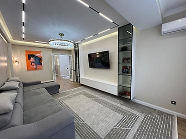 Продажа квартир: 3 комнаты, 131 м², Асанбай мкр Элитка, 13 этаж, Дизайнерский ремонт — 1