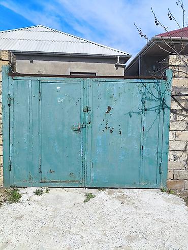 Həyət darvazaları: Metall darvaza dəsti - Material: qalın metal sacdan hazırlanmış — 1