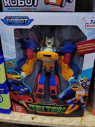 Игрушки: Игрушка‑трансформер ROBOT “Tritan” (3 Cars Combine) - Набор из — 1
