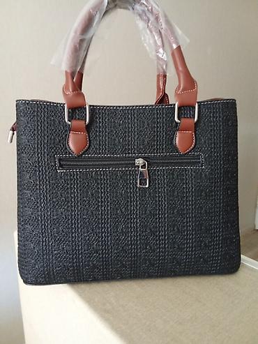 koton torbe: Nova prelepa crno braon tašna dužine 30 cm i visine 23 cm. 3 velike — 4