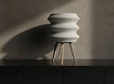 pla filament: Gecə lampası. Ölçü: 19x19x38sm. Rəng seçimi müştərinin istəyinə uyğun — 1