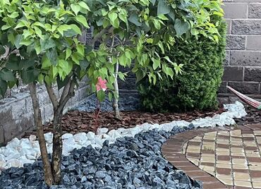 Мраморный щебень: Белая мраморная крошка декоративный щебень, изготовленный из — 5