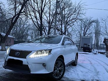 Lexus: Lexus RX: 2013 г., 3.5 л, Автомат, Гибрид, Кроссовер — 2