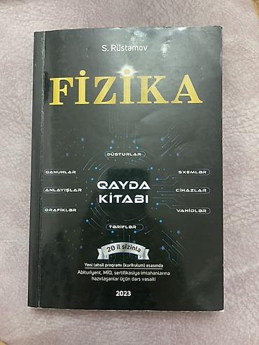 Məhsul: “Fizika – Qayda Kitabı” (S. Rüstəmov), 2023 İçində əlave lalafo.az -da Məhsul: “Fizika – Qayda Kitabı” (S. Rüstəmov), 2023 İçində əlave