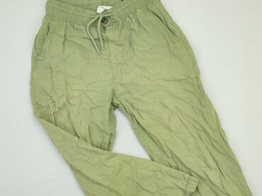 hm sandały czarne: Material trousers, H&M, 11 years, 146, condition - Good