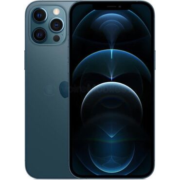 iphone бу купить: IPhone 12 Pro Max, 128 ГБ, Белый, Битый, Face ID