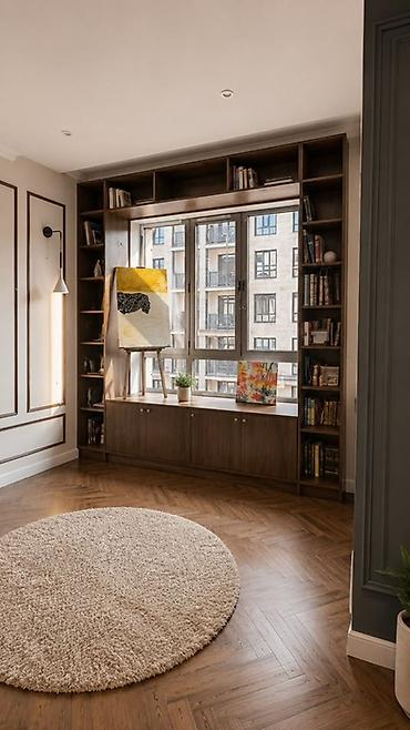 южный квартал: 4 комнаты, 141 м², Асанбай мкр Индивидуалка, 12 этаж, Дизайнерский ремонт — 5