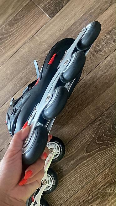 kanki rolik: Ролики Почти как новые, катались 2-3 раза Inline skeytlər – — 3