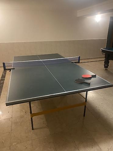 biliyard stolu: İşlənmiş stolüstü tennis masası satılır. Vəziyyəti yaxşıdır və — 1