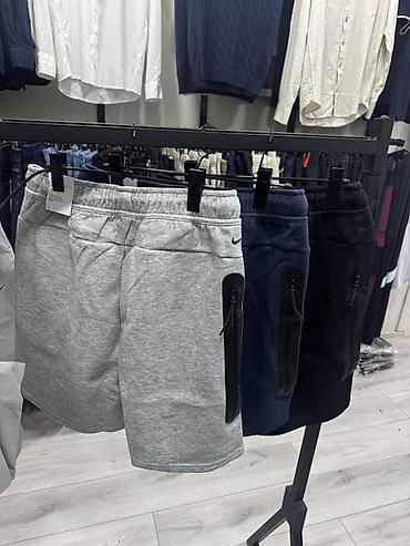 Шорты: Мужские шорты, L, M, XL, Nike, Новый, цвет - Серый, Самовывоз — 2