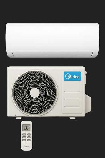 самые экономичные обогреватели для дома: Кондиционер Midea Инвертордук, Муздатуу, Жылытуу, Желдетүү
