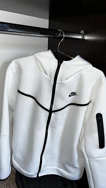 Толстовка Nike с капюшоном на молнии Nike tech fleece Написано L