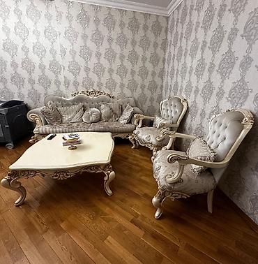 Qonaq otağı dəstləri: İşlənmiş, Jurnal masası, Komod, Divan, Kredit yoxdur — 1