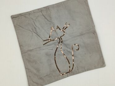 PL - Pillowcase, 40 x 40, color - Grey, condition - Perfect