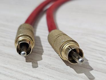 Kablovi i adapteri za kamere: Monitor PC OFC Symmetry Audio Cable RCA Činč -> Usmereni Stereo — 3