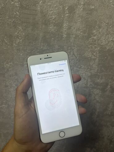 iphone 8 plus plata: IPhone 8 Plus, 64 GB, Gümüşü, Barmaq izi