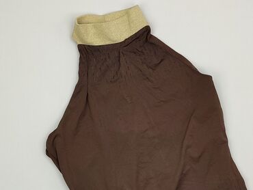 brązowe spodnie woskowane stradivarius: Dromedar, Women`s top, size S (EU 36)