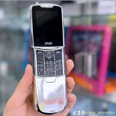 körpü: Nokia 8800 dizayn inoi metal korpus 2 sim orginal firma malı Yeni