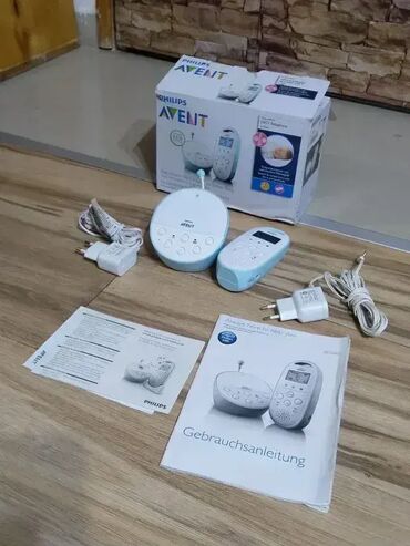 Ostale dečije stvari: The advertisement offers various Philips AVENT Audio and Video Baby — 4