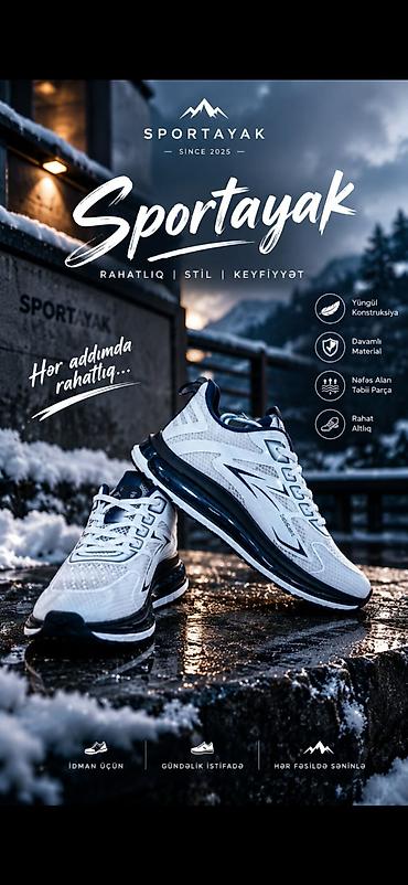 ayaqq: Sportayak idman ayaqqabıları — rahatlıq | stil | keyfiyyət — 1