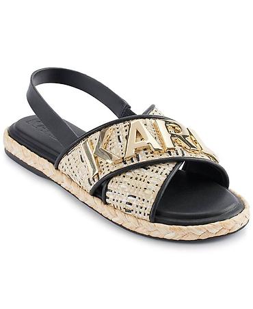 karl: Босоножки, 37.5, Karl Lagerfeld, Новый, цвет - Черный, Самовывоз — 3