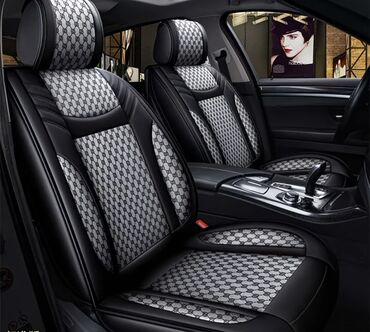 воздушный домкрат для авто: Чехлы Экокожа, цвет - Серебристый, Universal Seat cover, Новый, Самовывоз, Платная доставка