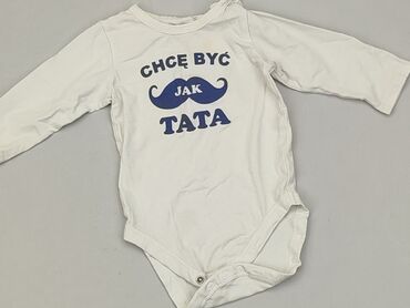 białe body niemowlęce: Body, Cool Club, 3-6 m, 
stan - Dobry