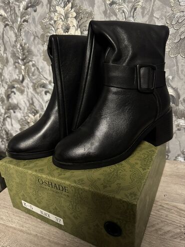 прокат национальных костюмов для детей: Женские полусапоги O’Shade Collection - Цвет: черный (BLACK) -