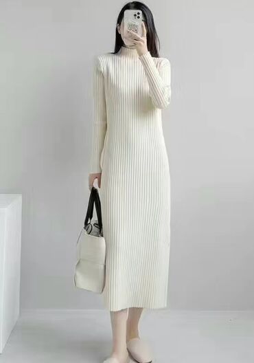 платье белый: Повседневное платье, M (EU 38)