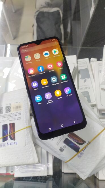 купить телефон s10: Samsung Galaxy A50, Колдонулган, 64 ГБ, түсү - Кара, 2 SIM
