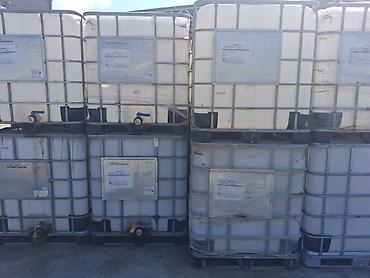 Baklar və çənlər: Bak, Plastik, 1000 l l, İşlənmiş, Ünvandan götürmə — 1