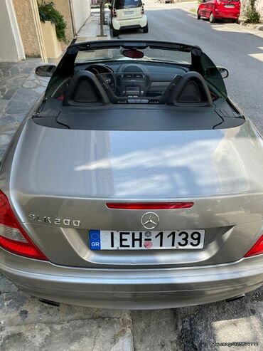 Μεταχειρισμένα Αυτοκίνητα: Mercedes-Benz SLK 200: 1.8 l. | 2007 έ. Καμπριολέ