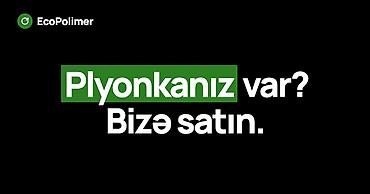 ящик: Ağ və şəffaf plyonka, streç alırıq, 70 AZN/100 kq EcoPolimer. Yalnız — 1