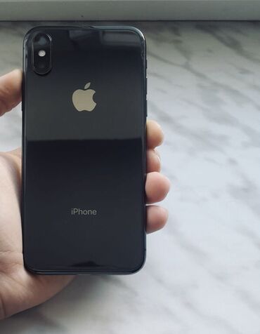 apple klaviatura: IPhone X, 64 GB, Qara, Face ID