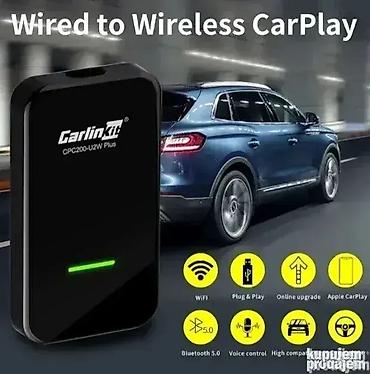 vojni sator: Carlinkit Plus Wireless iPhone bežični CarPlay adapter Dobro došli u — 1