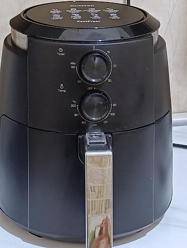 kumtel 2763: Suntek FastFryer hava fritözü - Rəng: qara - Mexaniki idarəetmə: 2 — 6