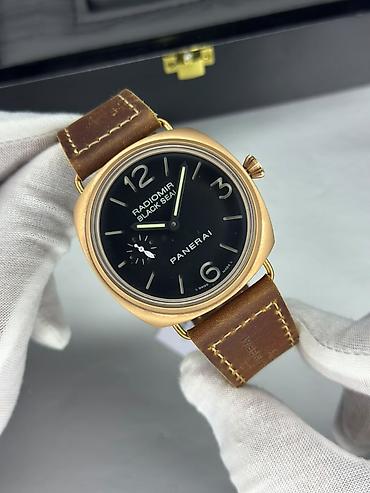 Aksesuarlar: Yeni, Qol saatı, Panerai Luminor, rəng - Qızılı — 1