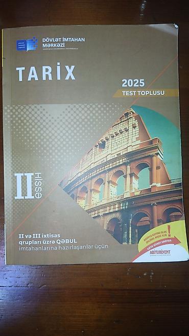 2teker az: Ümumi Tarix Testlər 11-ci sinif, DİM, 2-ci hissə — 1
