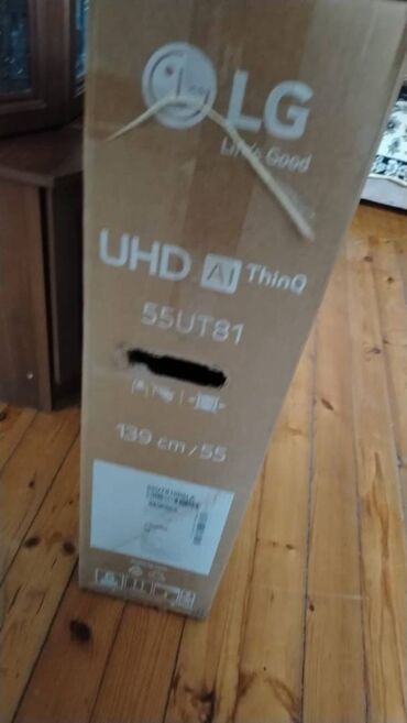 TV tünerlər və resiverlər: Yeni Televizor LG Led 55" Ünvandan götürmə