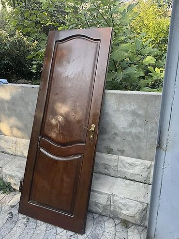 5 ədəd şam ağacından qapı satılır Şam ağacından hazırlanmış 5 ədəd