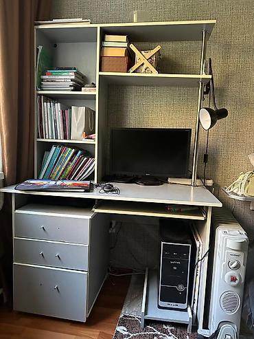 bunk bed: Детская односпальная кровать, Б/у, Для девочки, Для мальчика, С бортиком, МДФ, Самовывоз — 3