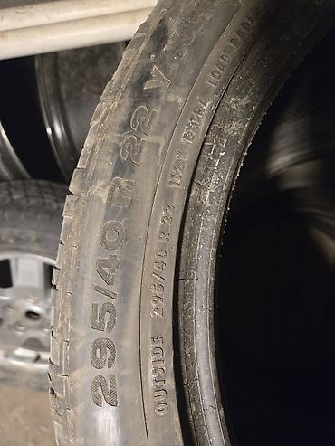 diski mersedes sprinter r16: 295-40 R22 Contenental - Ölçü: 295/40 R22 - Sürət indeksi: Y - Yük — 5