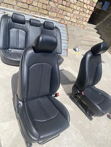 дтв: Комплект сидений, Кожа, Hyundai 2018 г., Б/у, Оригинал — 4